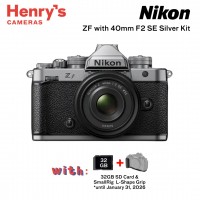 Nikon ZF with 40mm F2 SE Silver Kit