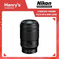 Nikon Z Macro 105mm F2.8 VR S WW Lens