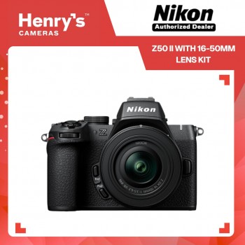 Nikon Z50 II with 16-50mm Lens Kit