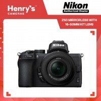 Nikon Z50 Mirrorless with 16-50mm Kit Lens