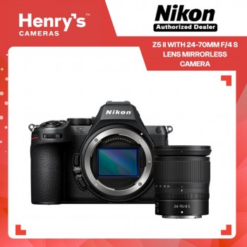 Nikon Z5 II with 24-70mm f/4 S Lens Mirrorless Camera