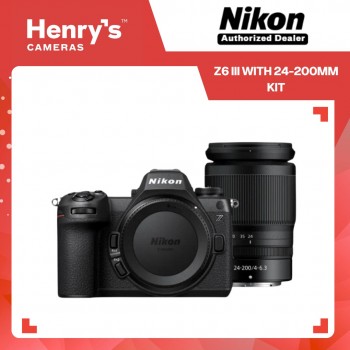 Nikon Z6 III with 24-200mm Kit