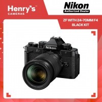 Nikon ZF with 24-70mm F4 Black Kit