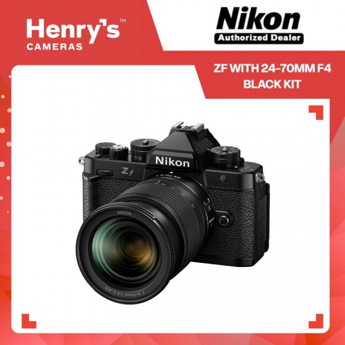 Nikon ZF with 24-70mm F4 Black Kit