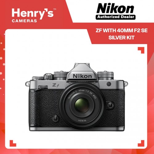 Nikon ZF with 40mm F2 SE Silver Kit