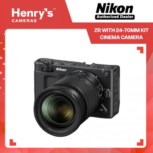 Nikon ZR with 24-70mm Kit Cinema Camera