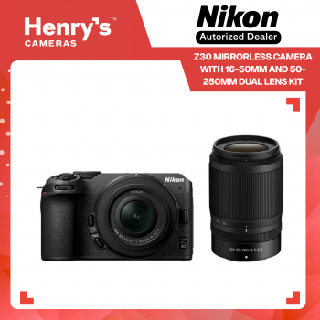 Nikon Z30 Mirrorless Camera with 16-50mm and 50-250mm Dual Lens Kit