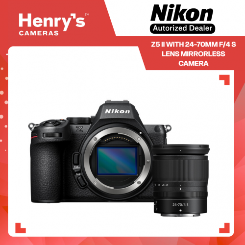 Nikon Z5 II with 24-70mm f/4 S Lens Mirrorless Camera