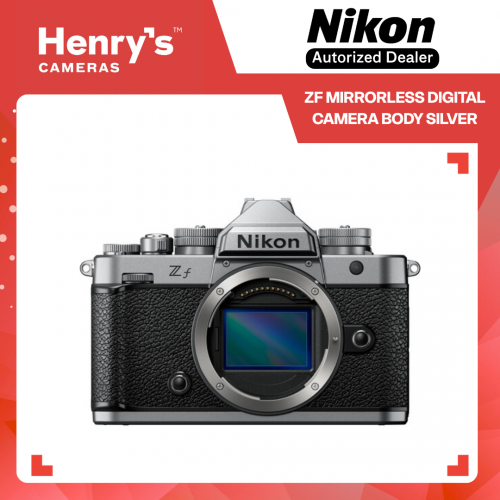Nikon ZF Mirrorless Digital Camera Body Silver 