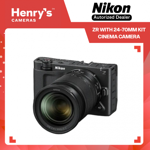 Nikon ZR with 24-70mm Kit Cinema Camera