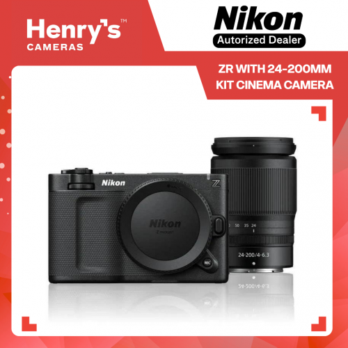 Nikon ZR with 24-200mm Kit Cinema Camera