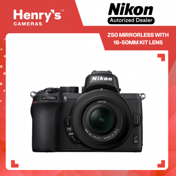 Nikon Z50 Mirrorless with 16-50mm Kit Lens