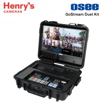 OSEE GoStream Duet Kit All-in-One Live Stream Switcher & Multi-Camera Video Mixer OSEE GoStream Duet Kit All-in-One Live Stream Switcher & Multi-Camera Video Mixer