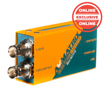 AVMatrix Mini SC1112 3G-SDI to HDMI Converter AVMatrix Mini SC1112 3G-SDI to HDMI Converter