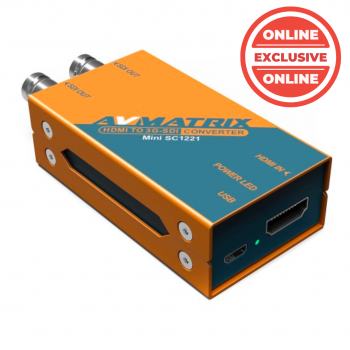 AVMatrix Mini SC1221 HDMI to 3G-SDI Mini Converter AVMatrix Mini SC1221 HDMI to 3G-SDI Mini Converter