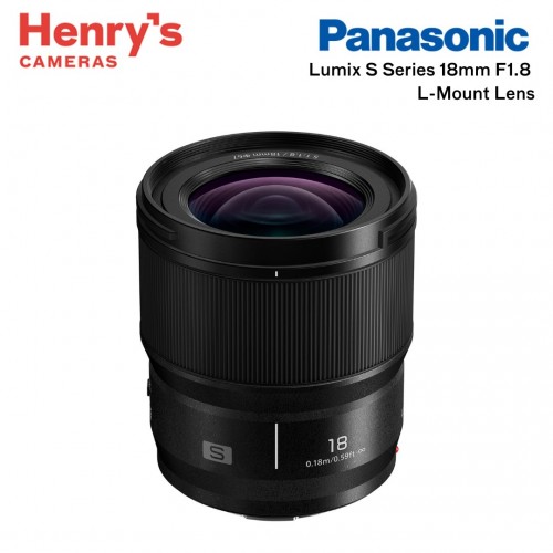 Panasonic Lumix S Series 18mm F1.8 L-Mount Lens