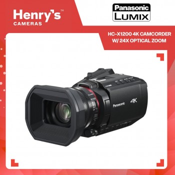Panasonic HC-X1200 4K Camcorder w/ 24X Optical Zoom