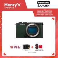 Panasonic Lumix S9 Full Frame Mirrorless Camera Body Only - Dark Olive