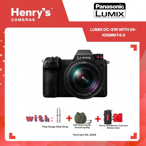 Panasonic Lumix DC-S1R with 24-105mm F4.0