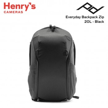 Peak Design Everyday Backpack Zip 20L - Black Peak Design Everyday Backpack Zip 20L - Black