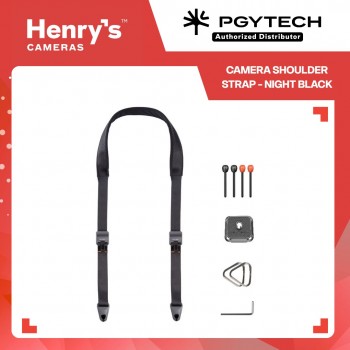 Pgytech Camera Shoulder Strap - Night Black