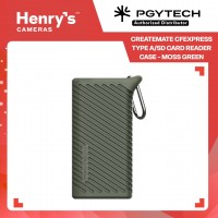 Pgytech CreateMate CFexpress Type A/SD Card Reader Case - Moss Green