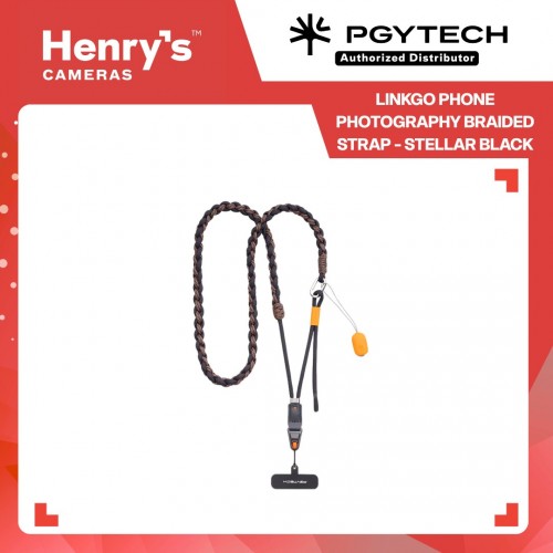 Pgytech LinkGo Phone Photography Braided Strap - Stellar Black