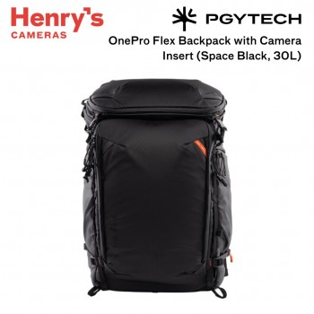 Pgytech OnePro Flex Backpack with Camera Insert (Space Black, 30L)
