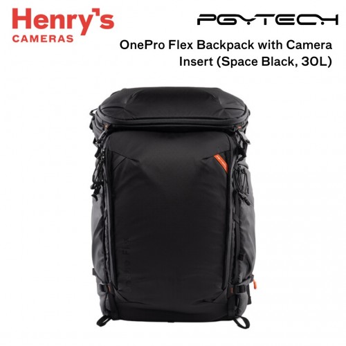 Pgytech OnePro Flex Backpack with Camera Insert (Space Black, 30L)