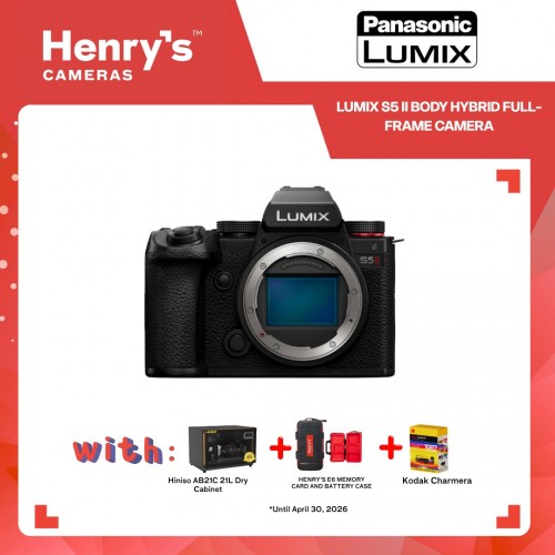 Panasonic Lumix S5 II Body Hybrid Full-Frame Camera