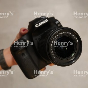 Canon EOS 80D DSLR Camera with 18-55mm Lens [Pre-Owned]