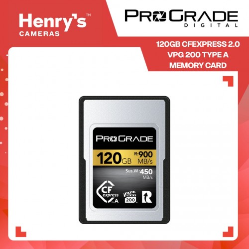 ProGrade Digital 120GB CFexpress 2.0 VPG 200 Type A Memory Card