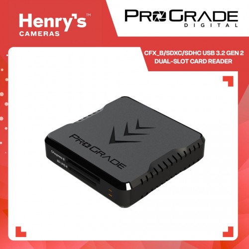 ProGrade Digital CFX_B/SDXC/SDHC USB 3.2 Gen 2 Dual-Slot Card Reader