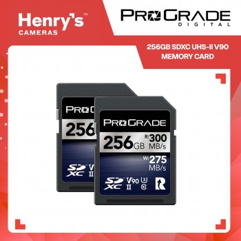 ProGrade Digital 256GB SDXC UHS-II V90 Memory Card