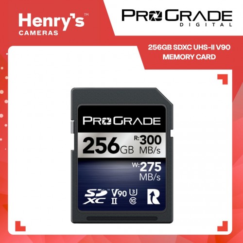 ProGrade Digital 256GB SDXC UHS-II V90 Memory Card
