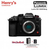 Panasonic Lumix DC-GH6 Body Mirrorless Camera