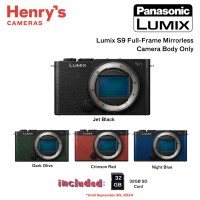 Panasonic Lumix S9 Full Frame Mirrorless Camera Body Only