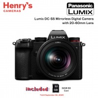 Panasonic Lumix DC-S5 Mirrorless Digital Camera with 20-60mm Lens
