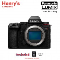 Panasonic Lumix S5 II Body Hybrid Full-Frame Camera