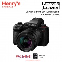 Panasonic Lumix S5 II with 20-60mm Hybrid Full-Frame Camera