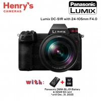 Panasonic Lumix DC-S1R with 24-105mm F4.0