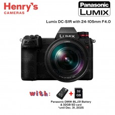Panasonic Lumix DC-S1R with 24-105mm F4.0