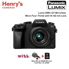 Panasonic Lumix DMC-G7 Mirrorless Micro Four-Thirds with 14-42 mm Lens