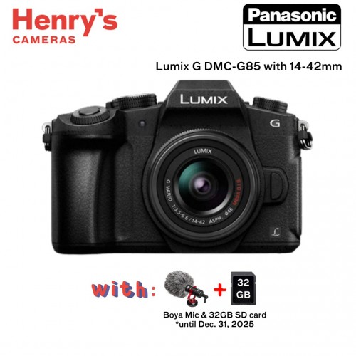 Panasonic Lumix G DMC-G85 with 14-42mm Kit Lens