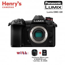 Panasonic Lumix DMC-G9 Mirrorless Micro 4/3 Camera Body
