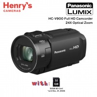 Panasonic HC-V900 Full HD Camcorder 24X Optical Zoom Panasonic HC-V900 Full HD Camcorder 24X Optical Zoom