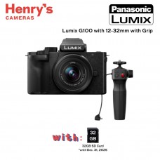 Panasonic Lumix G100 with 12-32mm with Grip Panasonic Lumix G100 with 12-32mm with Grip