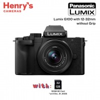Panasonic Lumix G100 with 12-32mm without Grip