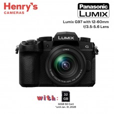 Panasonic Lumix G97 Mirrorless Camera with 12-60mm f/3.5-5.6 Lens Panasonic Lumix G97 Mirrorless Camera with 12-60mm f/3.5-5.6 Lens
