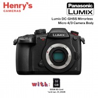 Panasonic Lumix DC-GH5S Mirrorless Micro 4/3 Camera Body Panasonic Lumix DC-GH5S Mirrorless Micro 4/3 Camera Body